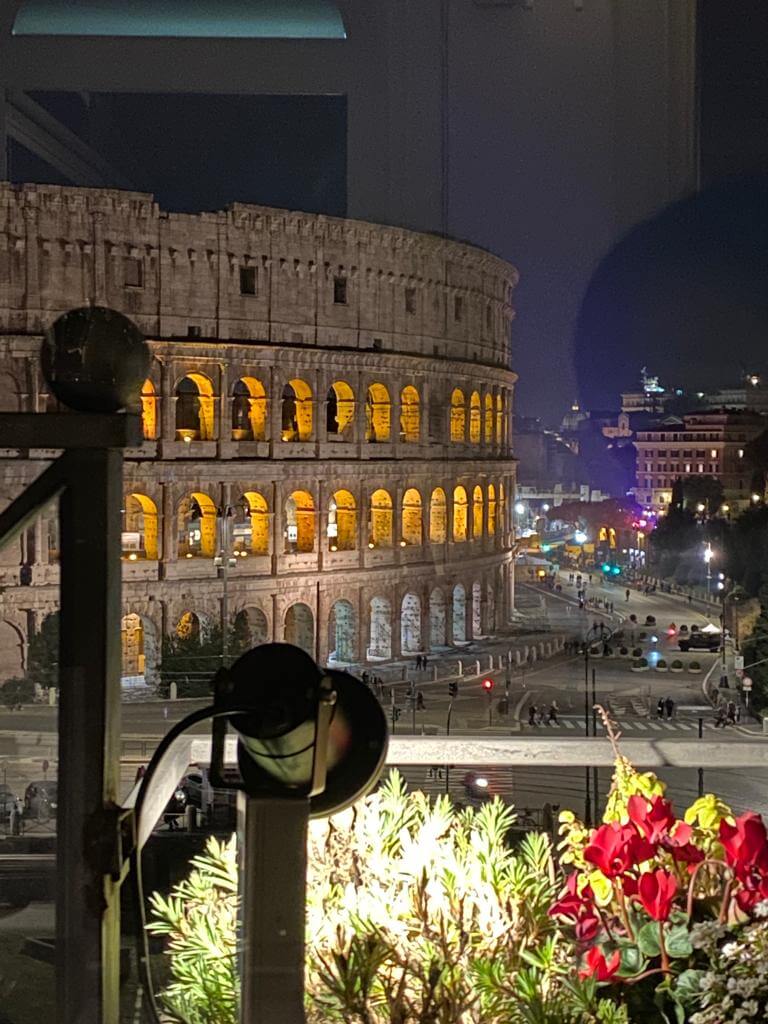 Michelin star restaurants in rome, restaurant with a view rome