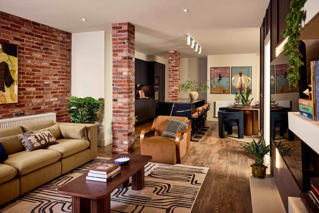 tobacco warehouse penthouse apartment, natalie holden interiors, liverpool interior design, show home design